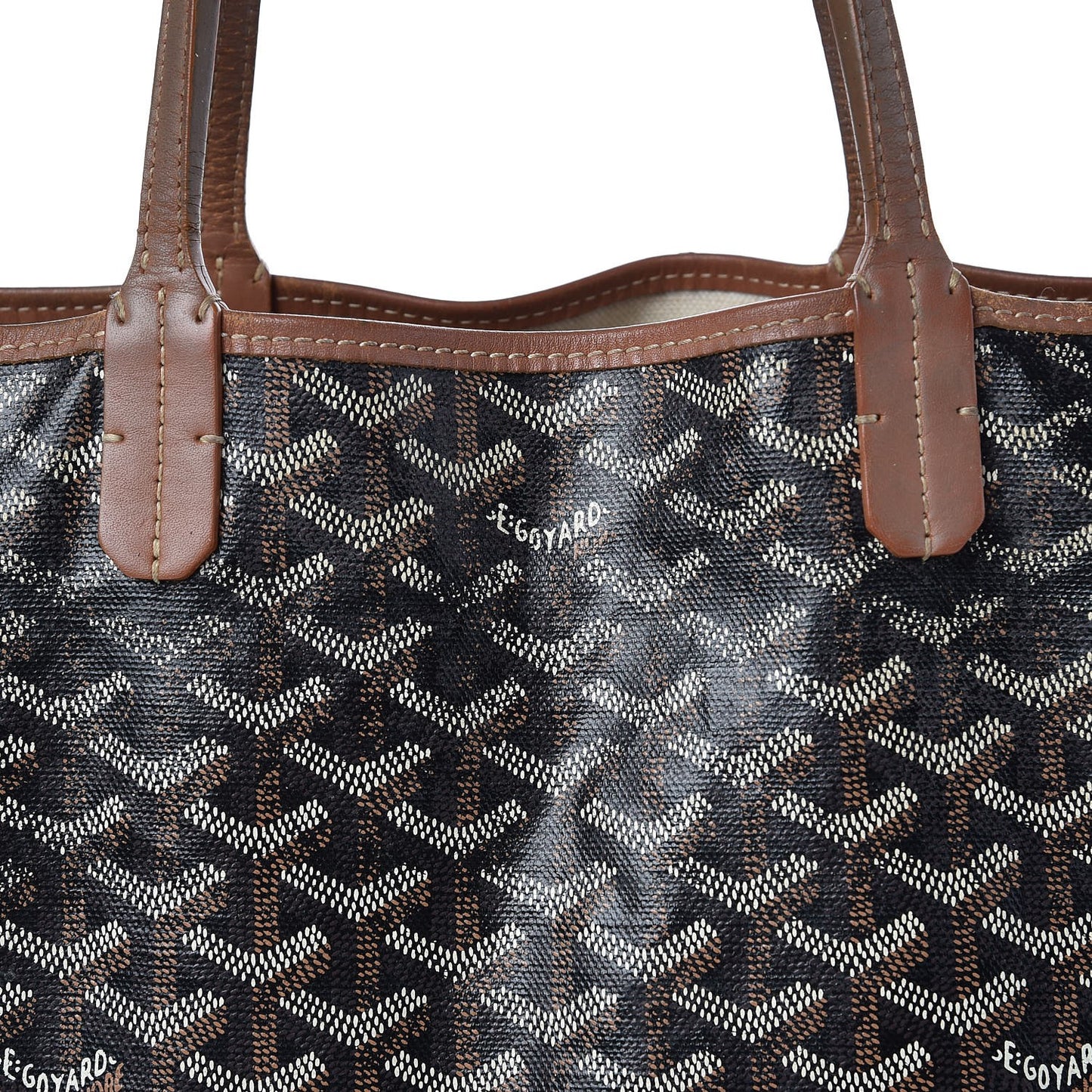 Goyardine Saint Louis PM Black Gold