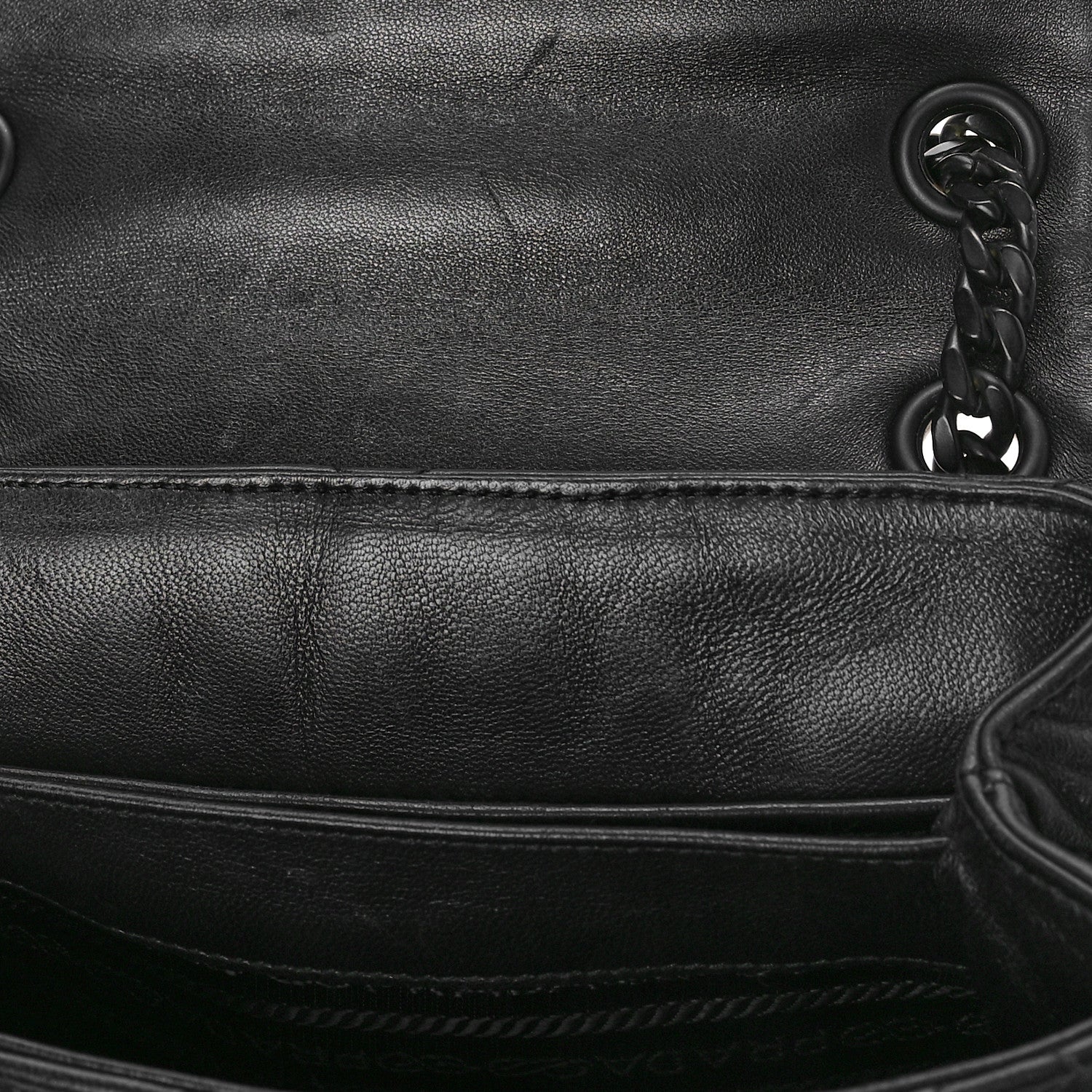 Prada Nappa Triangle Stitched Small Spectrum Bag Black 9 of 14
