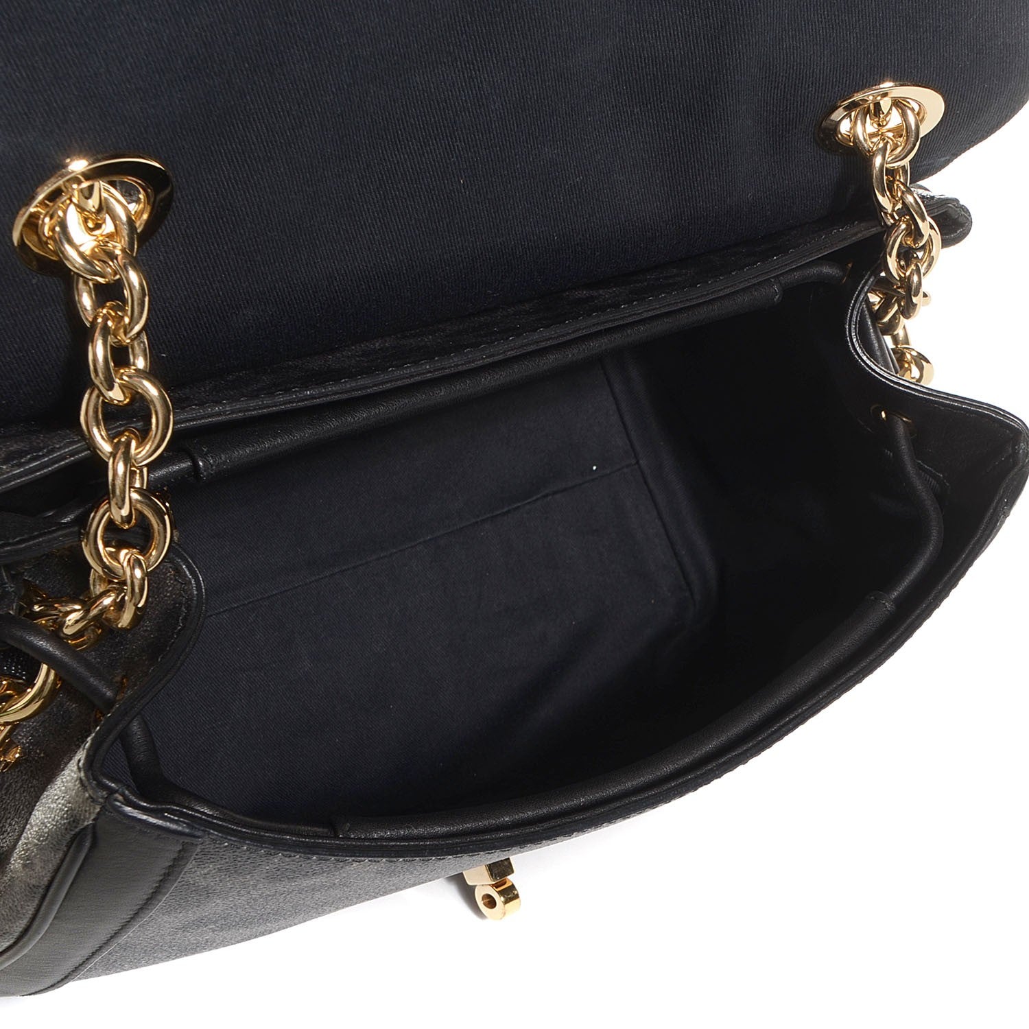 Dolce & Gabbana Coated Canvas Leopard Crest Shoulder Bag 5 of 6