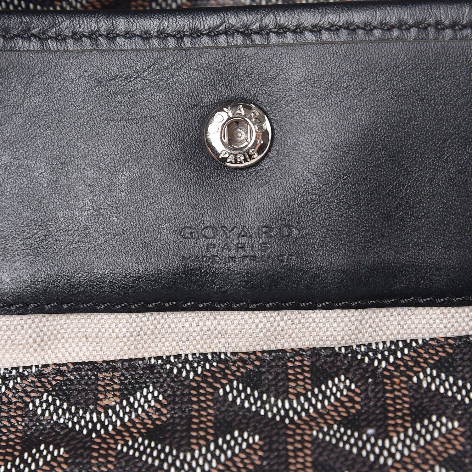 Goyard Goyardine Saint Louis GM Black 9 of 15