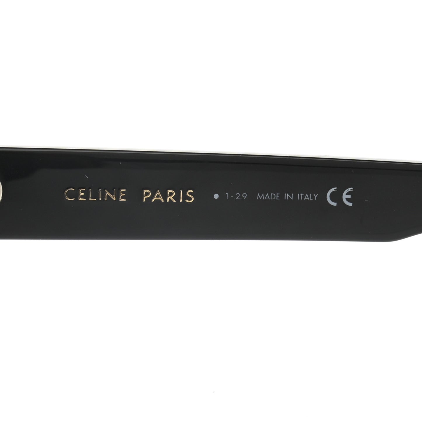 Acetate Square Sunglasses CL401301 Black