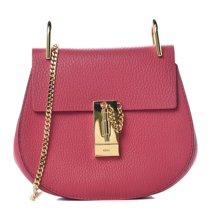 Chloe Grained Lambskin Mini Drew Shoulder Bag Dreamy Pink 1 of 10