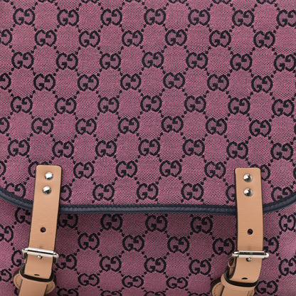 Gucci Monogram Multicolor Diaper Bag Pink Blue 8 of 15