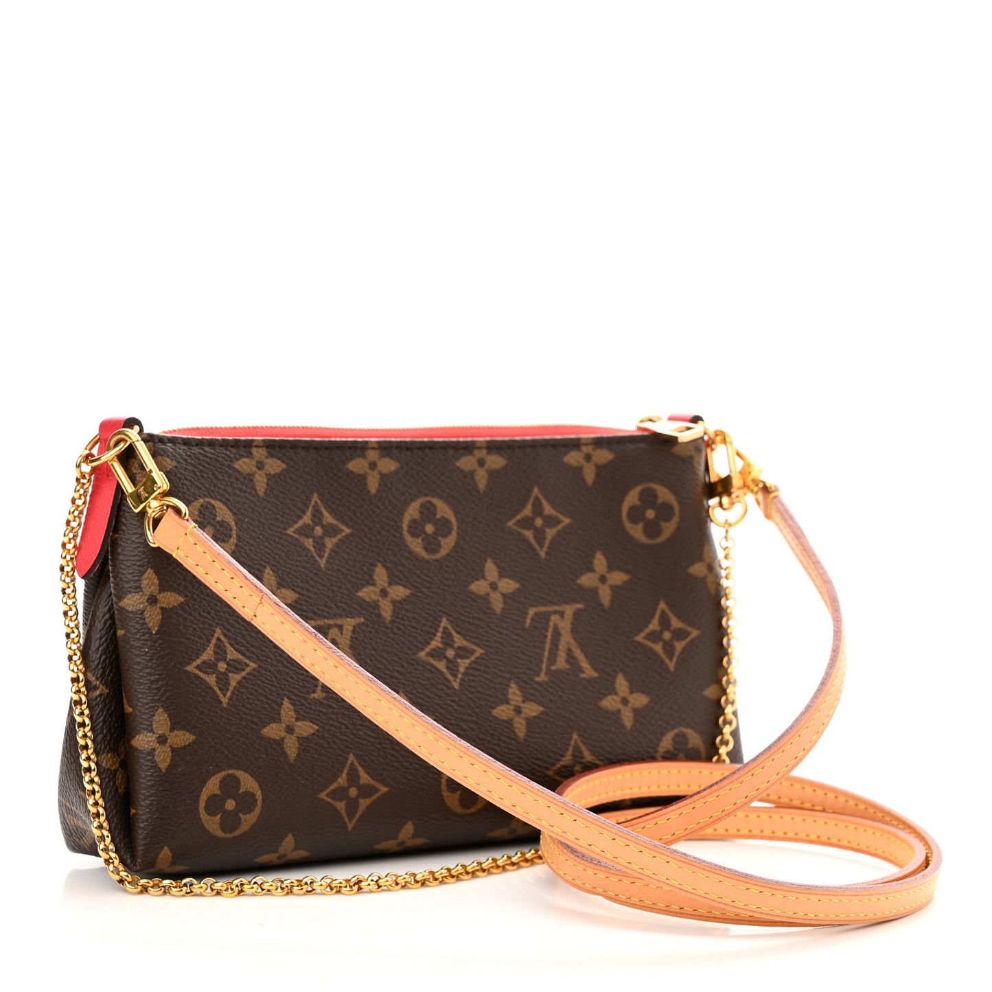 Monogram Pallas Clutch Cherry
