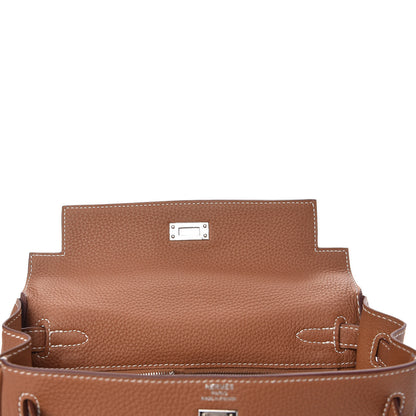 Hermes Togo Kelly Retourne 25 Gold 15 of 36