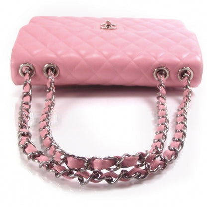 Chanel Caviar Jumbo Classic Flap Pink 6 of 12