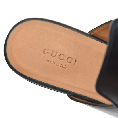 Gucci Calfskin Womens Princetown Slippers 37 Black 6 of 16
