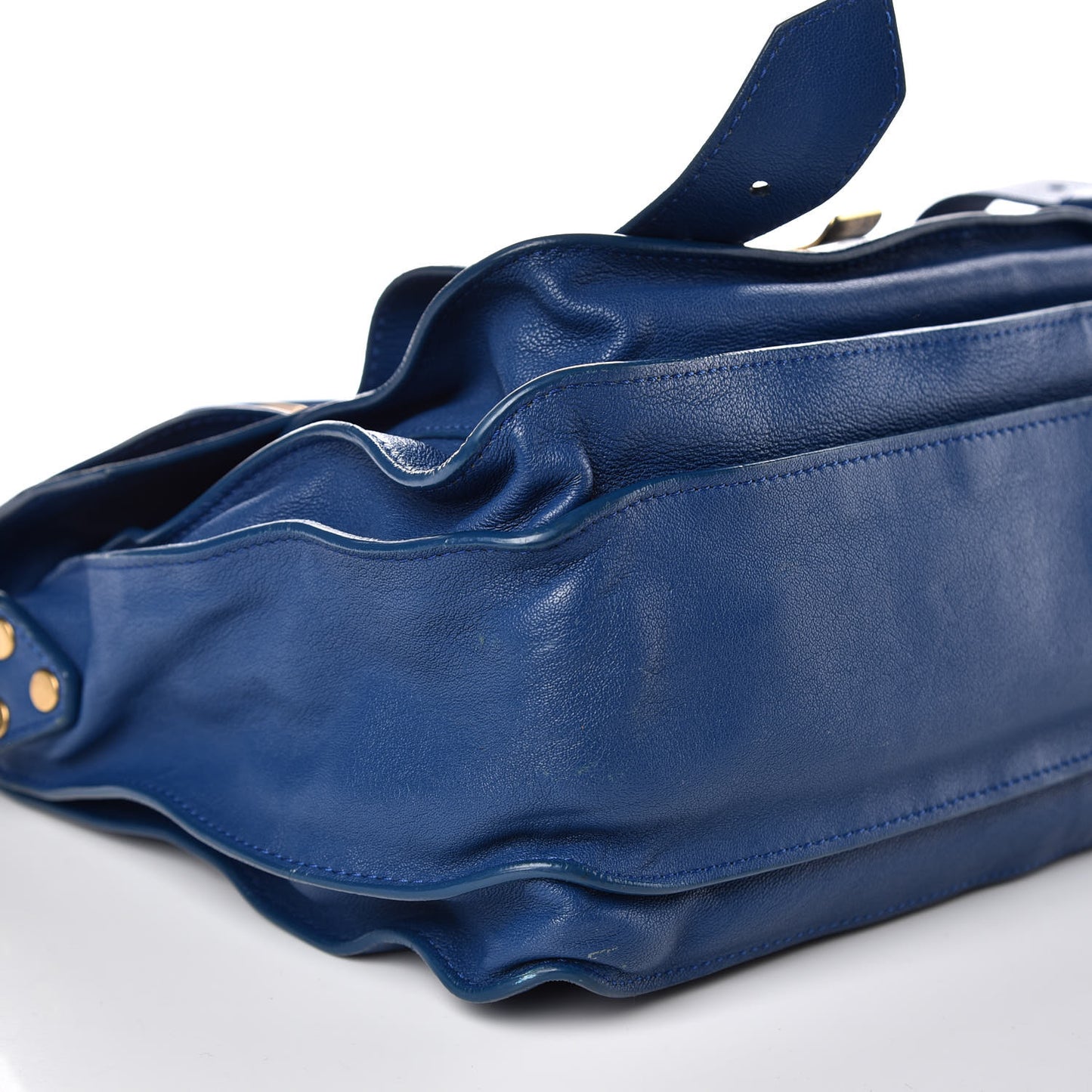 Lambskin Medium PS1 Satchel Royal Blue