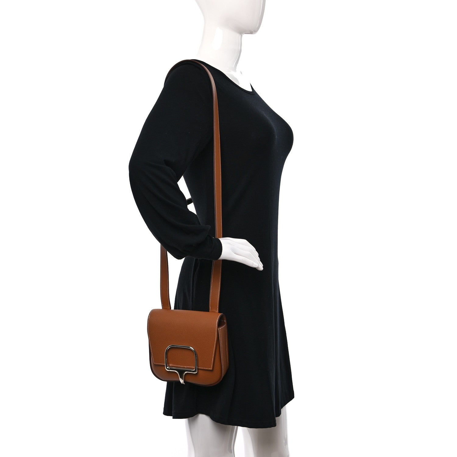 Hermes Epsom Mini Della Cavalleria Gold 2 of 9
