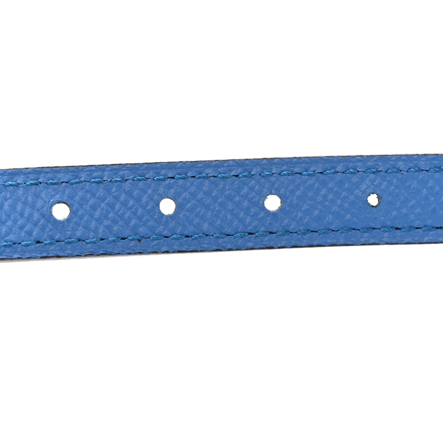 Hermes Swift Epsom 13mm Focus Belt 75 30 Black Bleu Agate 3 of 6