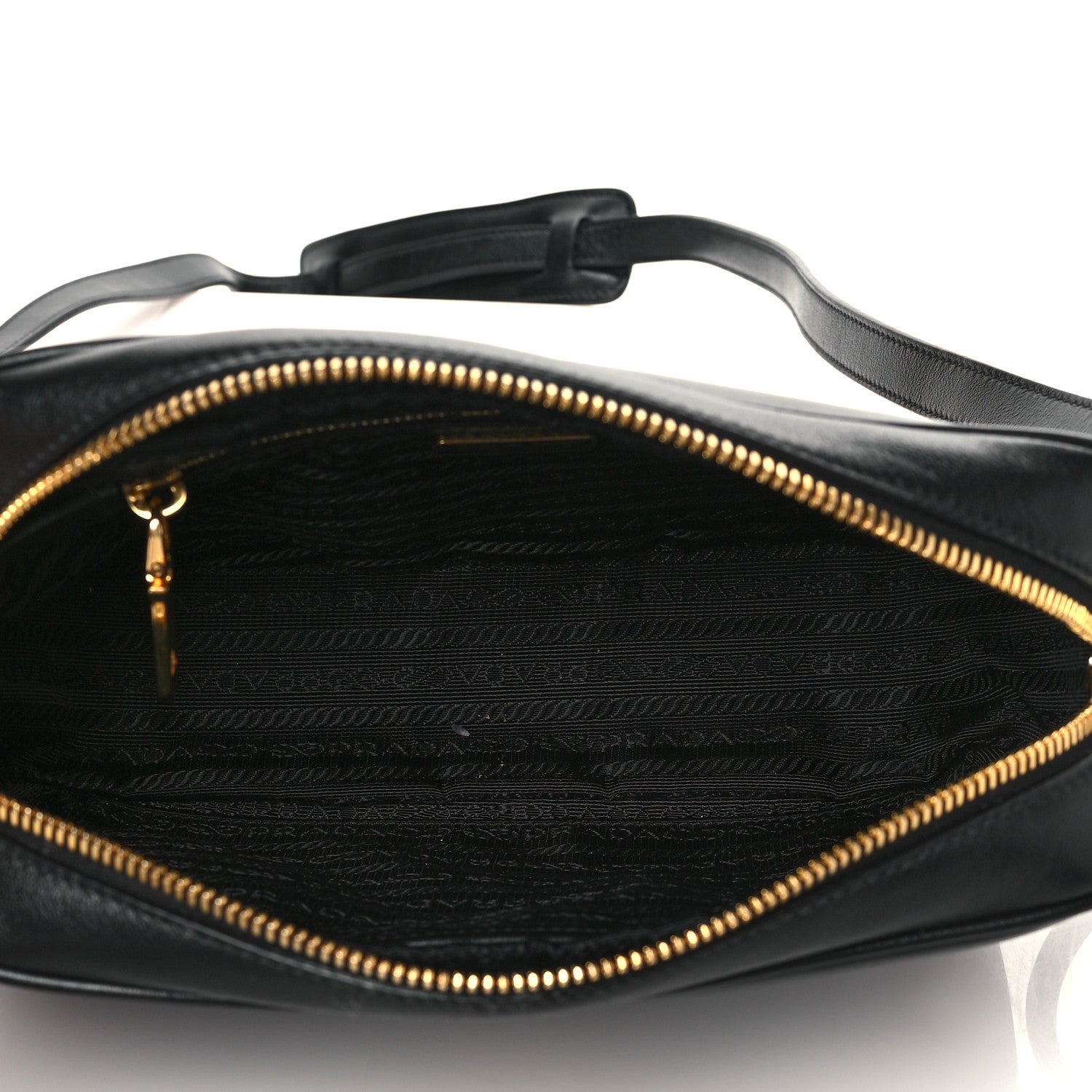 Prada City Calf Camera Bag Black 6 of 9