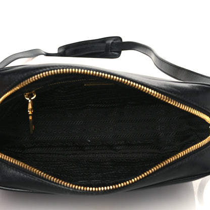Prada City Calf Camera Bag Black 6 of 9