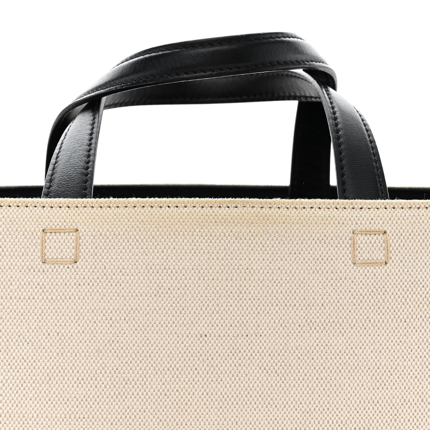 Givenchy Canvas Logo 4G Embossed Medium Tote Beige Black 11 of 14