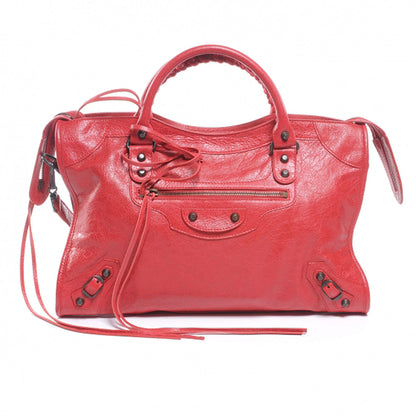 Balenciaga Agneau City Rouge Cardinal 1 of 8