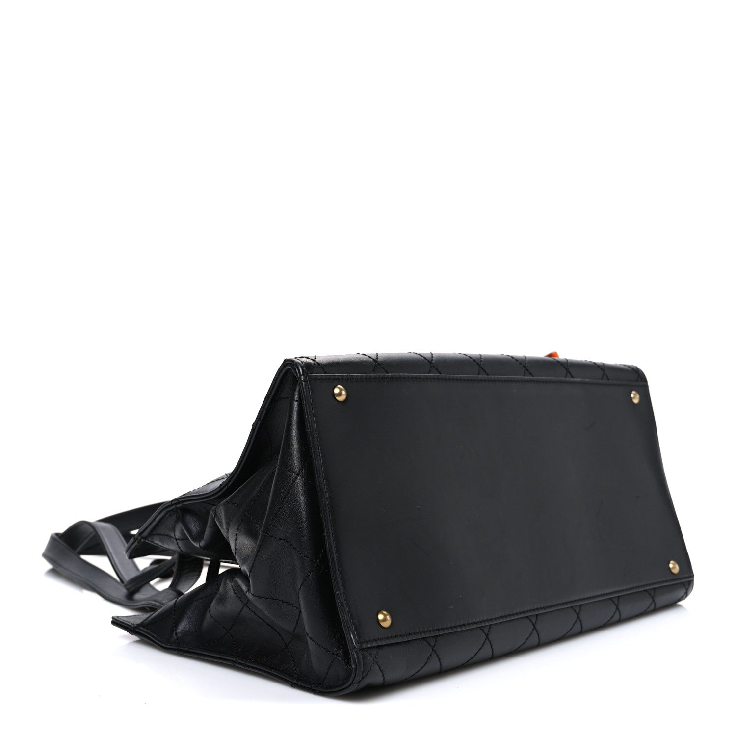 S*e様 CHANEL 黒 バッグ Chanel Lambskin Diamond Stitched Shoulder Bag Black 1837656