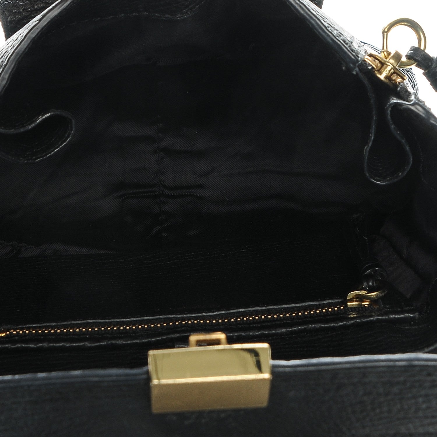 3.1 Phillip Lim 3.1 Textured Calfskin Mini Pashli Satchel Black 5 of 7