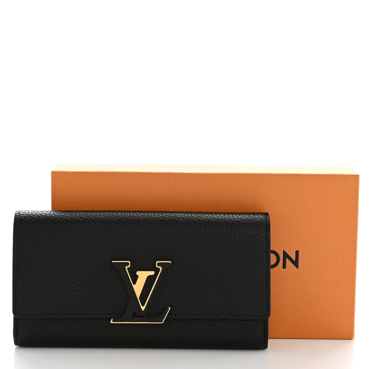 Taurillon Capucines Wallet Black