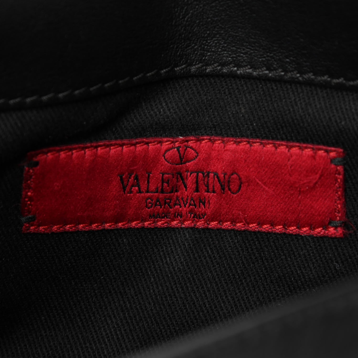 Valentino Garavani Calfskin Rockstud Belt Bag Black 5 of 15