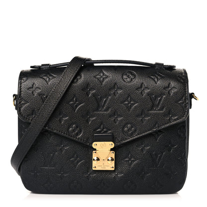Louis Vuitton Empreinte Pochette Metis Black 1 of 8