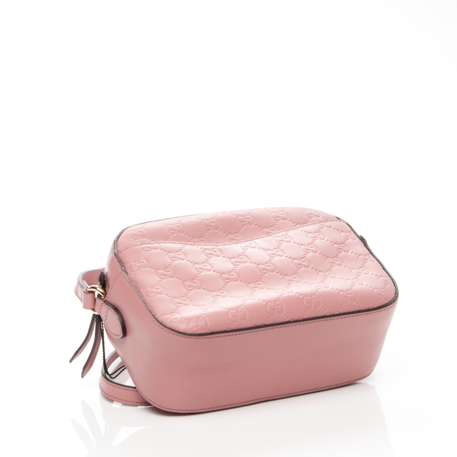 Gucci Guccissima Signature Small Camera Bag Rose Baby Candy 4 of 7