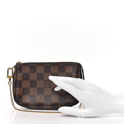 Louis Vuitton Damier Ebene Mini Pochette Accessories 2 of 8