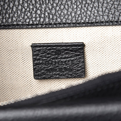 Gucci Pebbled Calfskin Small Dionysus Shoulder Bag Black 6 of 10