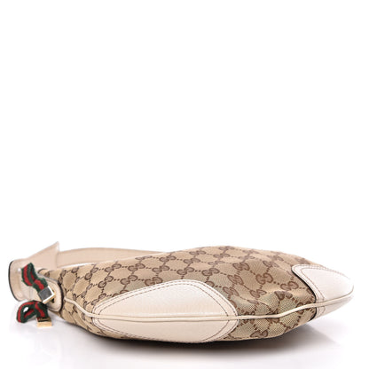 Gucci Monogram Small Princy Hobo Off White 4 of 11
