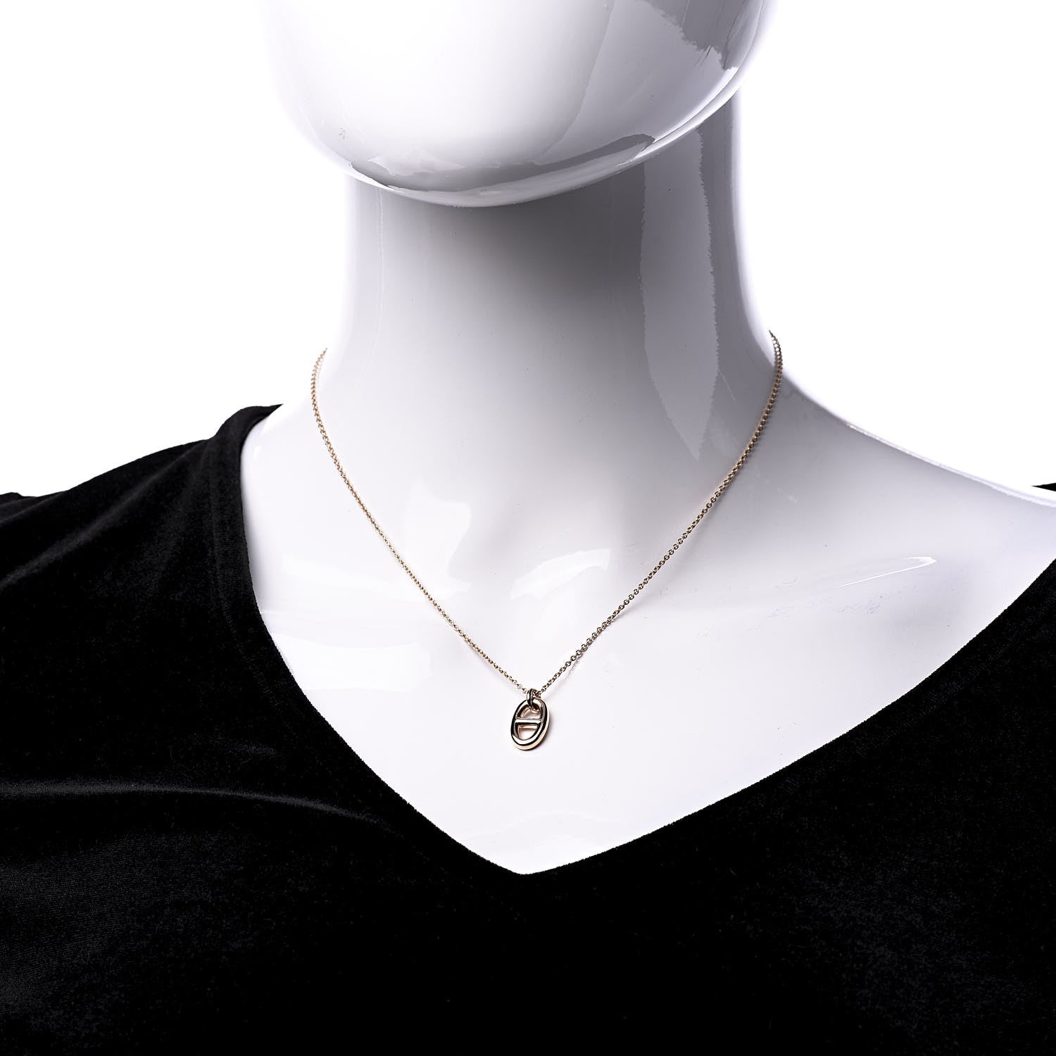 Hermes 18K Rose Gold PM Farandole Pendant Necklace 2 of 7