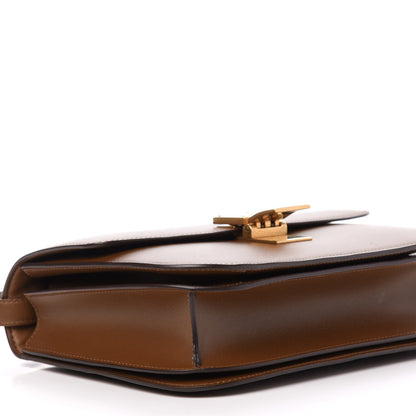 Celine Box Calfskin Medium Classic Box Flap Bag Camel 9 of 17