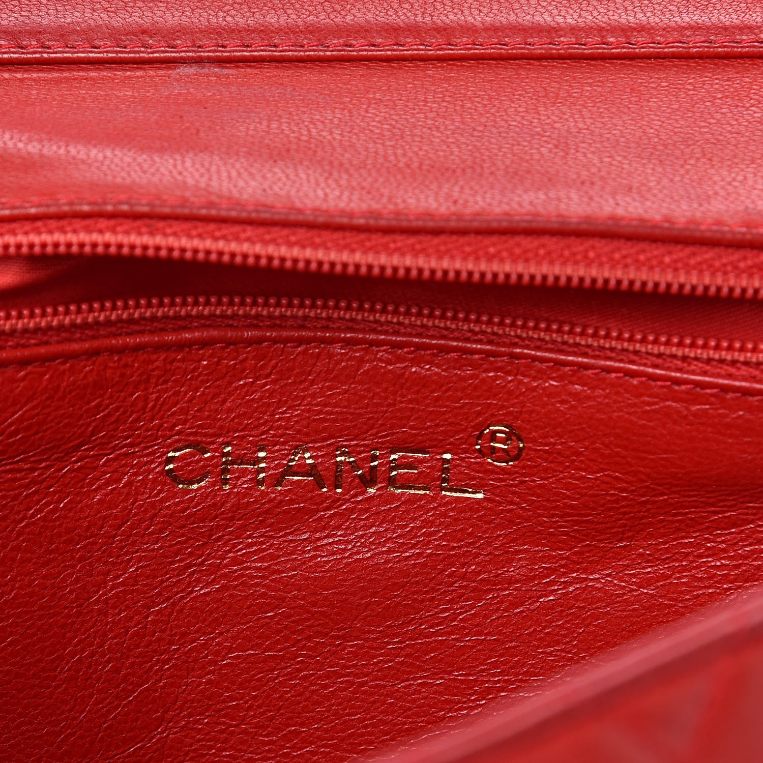 Chanel Lambskin Quilted CC Tassel Flap Red 6 of 26