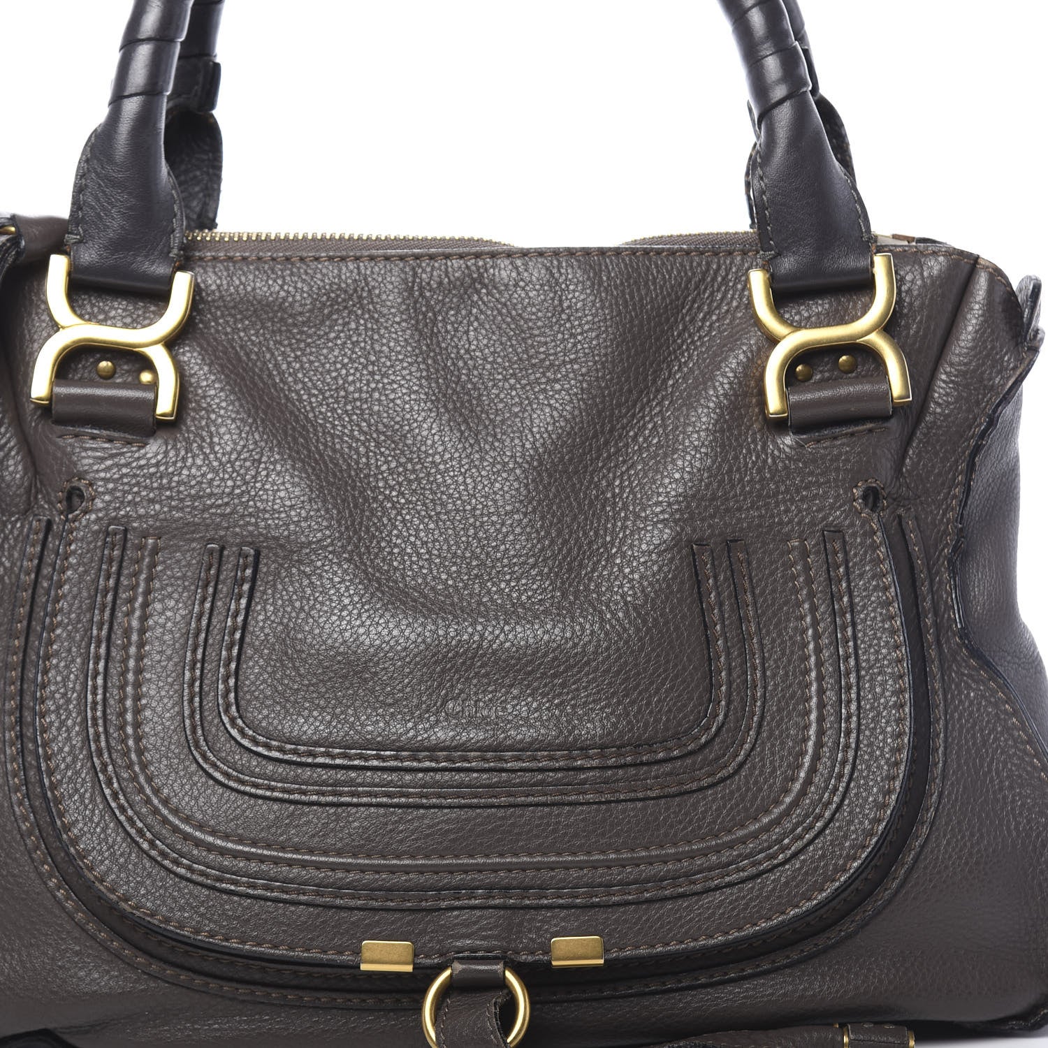 Chloe Calfskin Medium Marcie Satchel Ash 23 of 30