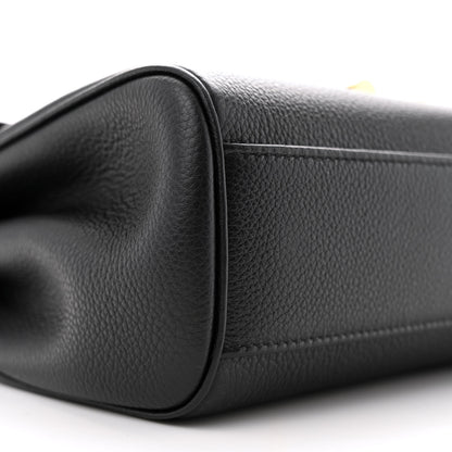 Celine Grained Calfskin Teen Soft 16 Shoulder Bag Black 8 of 14