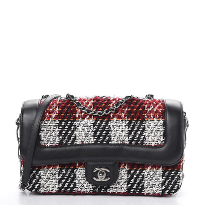 Chanel Tweed Quilted Calfskin Coco Corset Flap Multicolor 1 of 11