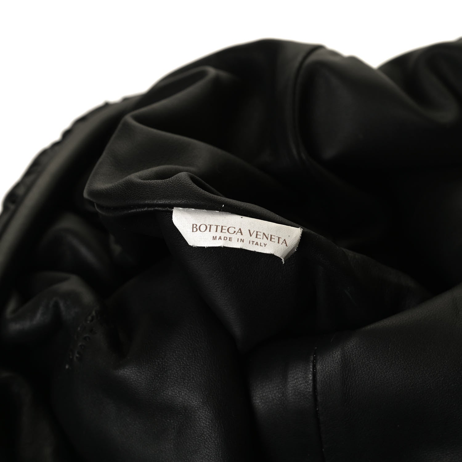 Bottega Veneta Nappa Maxi Intreccio The Pouch Oversized Clutch Black 8 of 11