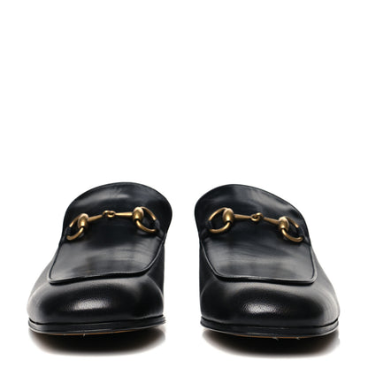 Gucci Goatskin Mens Horsebit Loafers 8 Black 2 of 8
