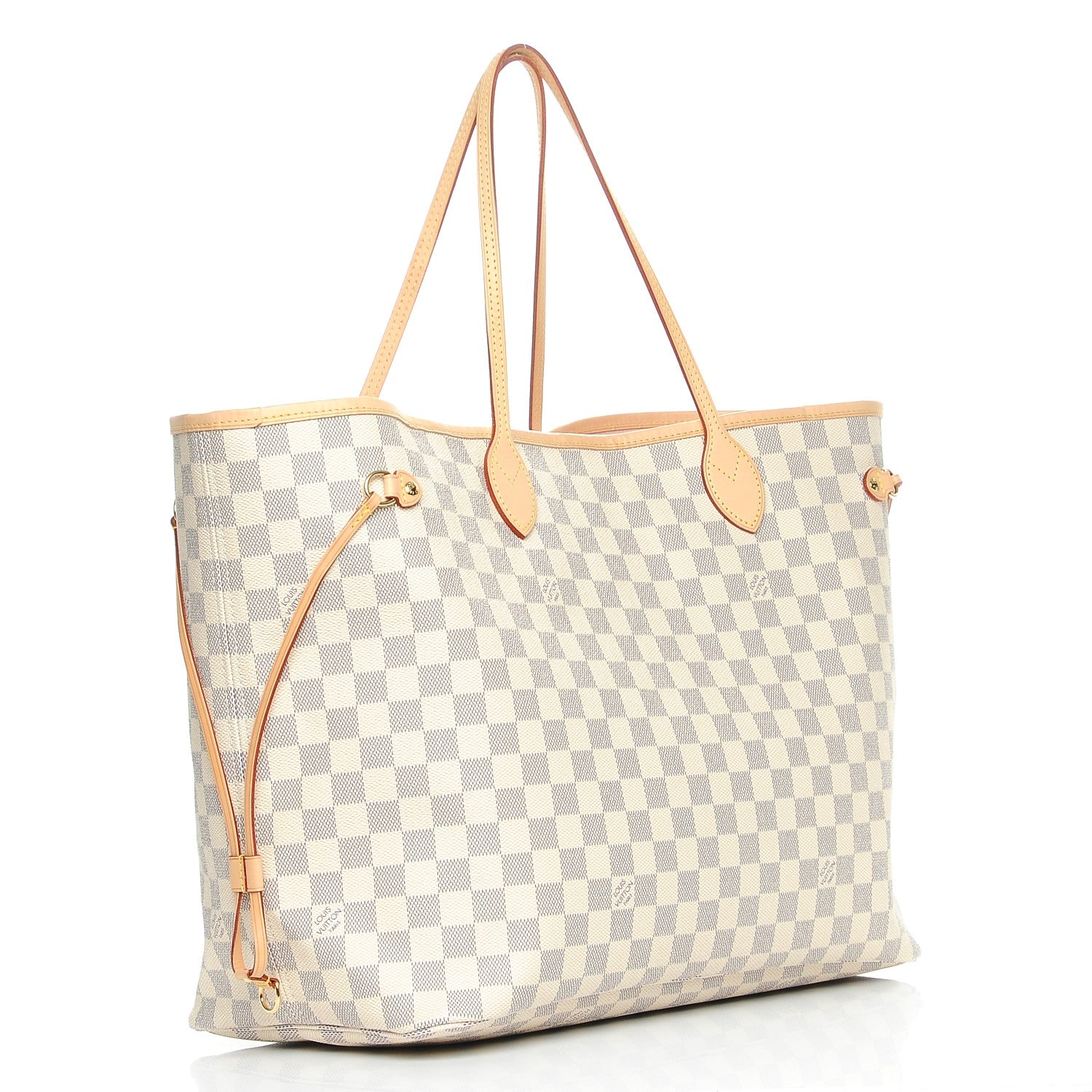 Louis Vuitton Damier Azur Neo Neverfull GM Rose Ballerine 3 of 8