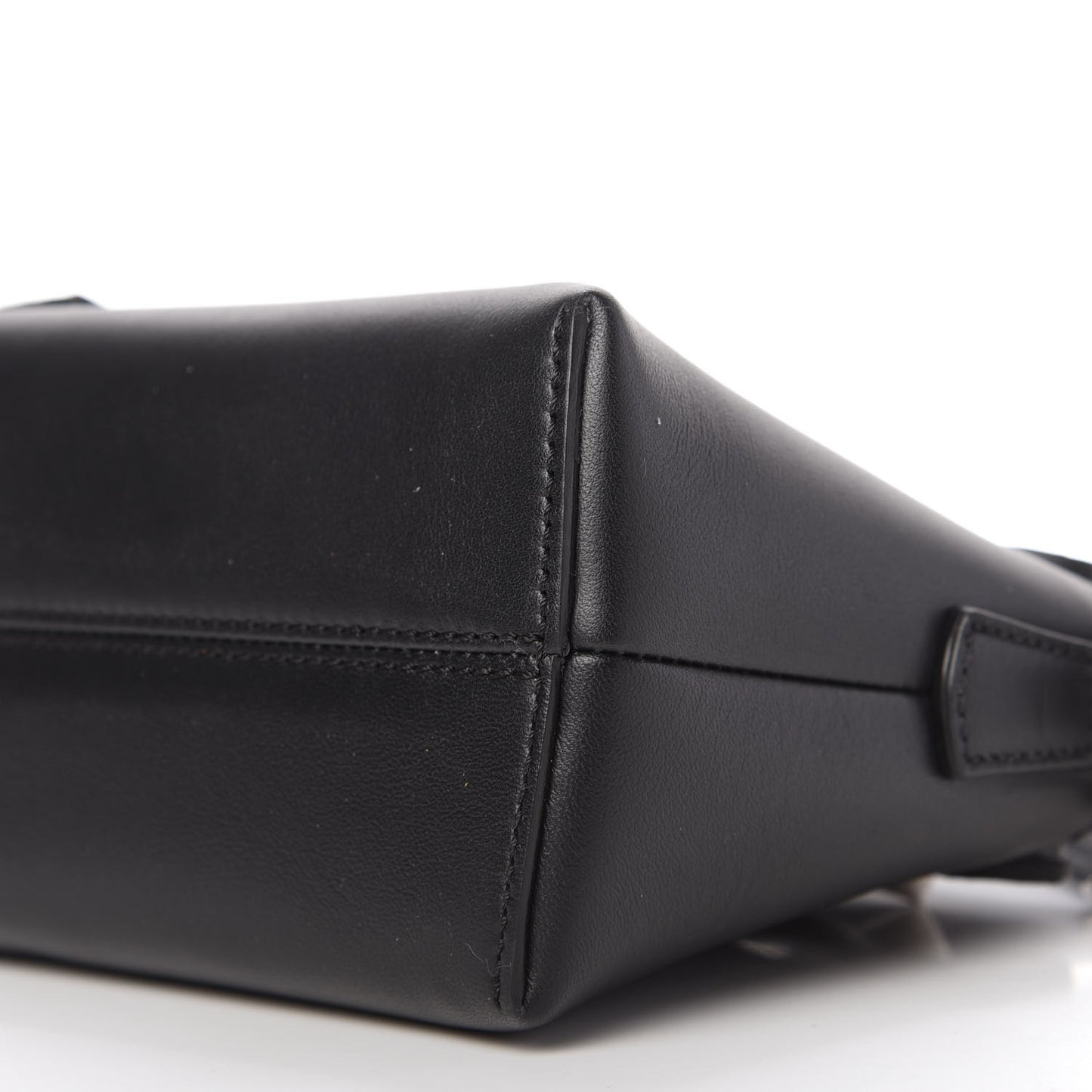 Vitello Dolce Bi-Color FF 1974 Embossed Mini By The Way Boston Bag Black Maya