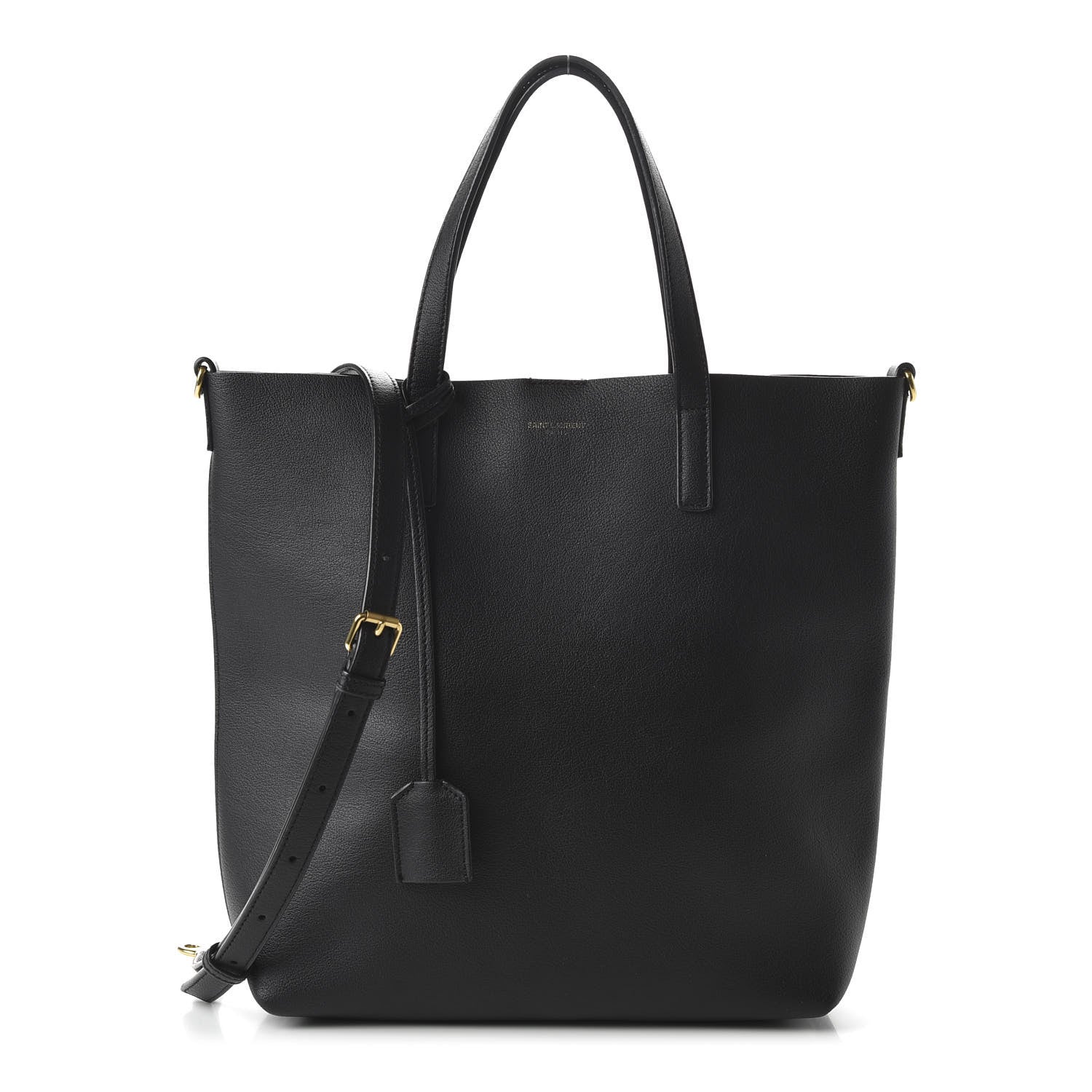 Saint Laurent Calfskin Toy Shopping Tote Black 1 of 9