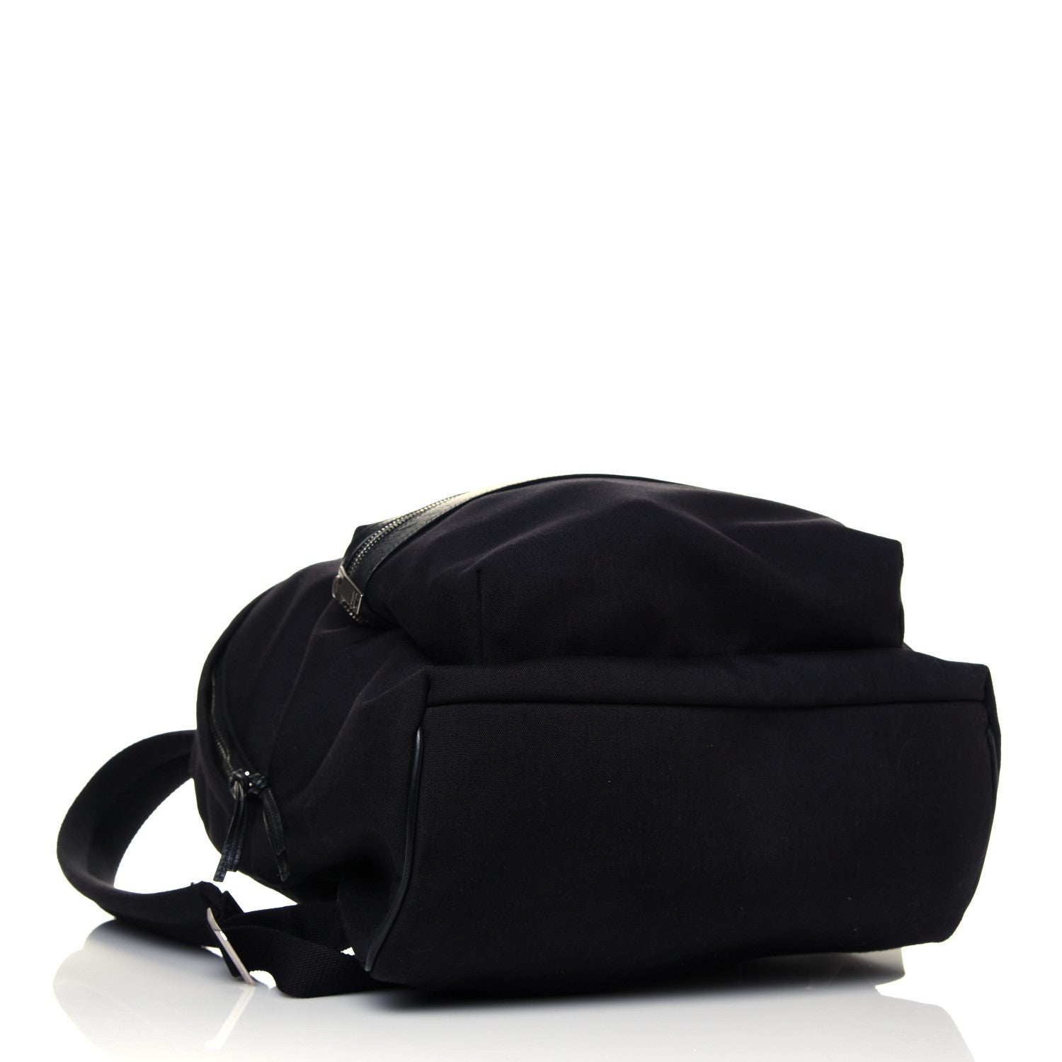 Saint Laurent Canvas City Backpack Black 4 of 12