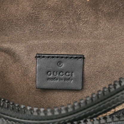 Gucci GG Supreme Monogram Belt Bag Black 6 of 12