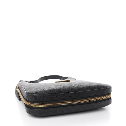 Tom Ford Grained Calfskin Tara Hobo Black 3 of 10