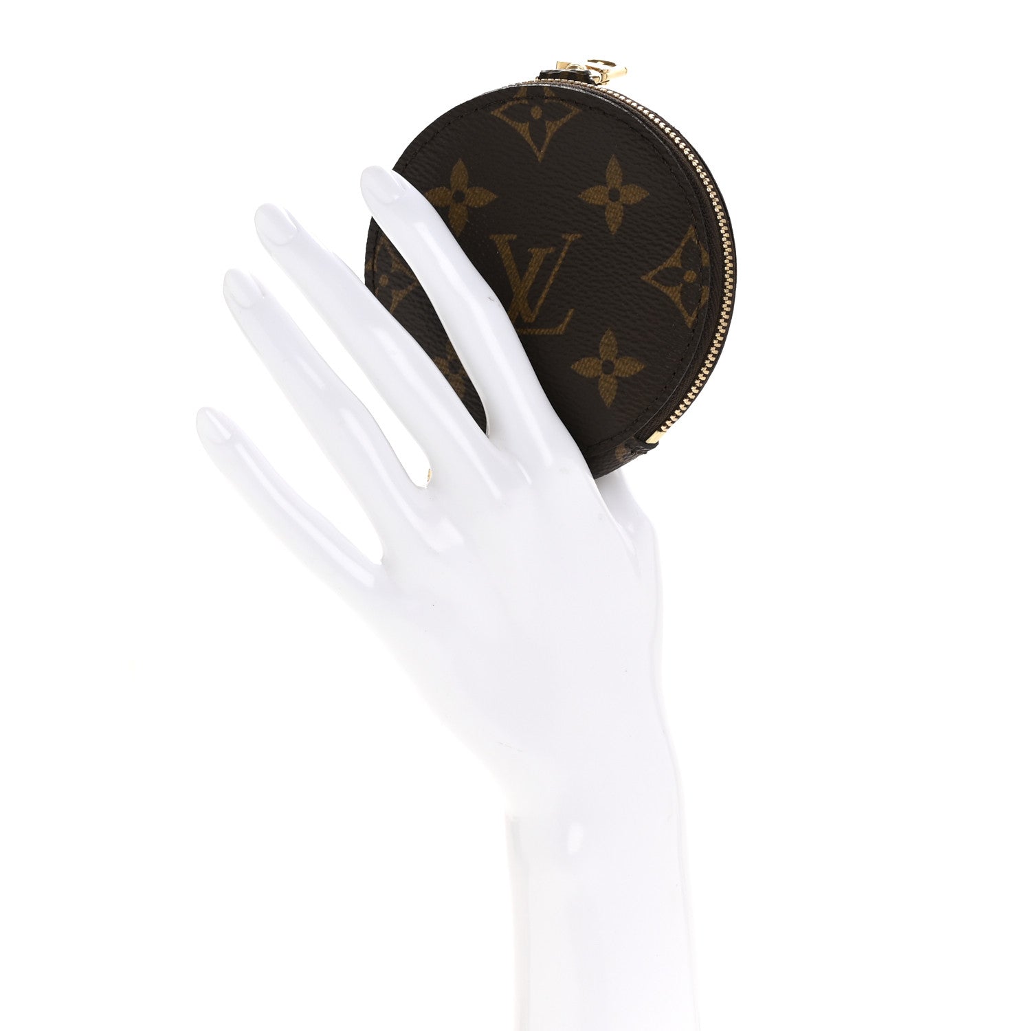 Louis Vuitton Monogram Multi Pochette Accessories Round Coin Purse 2 of 7