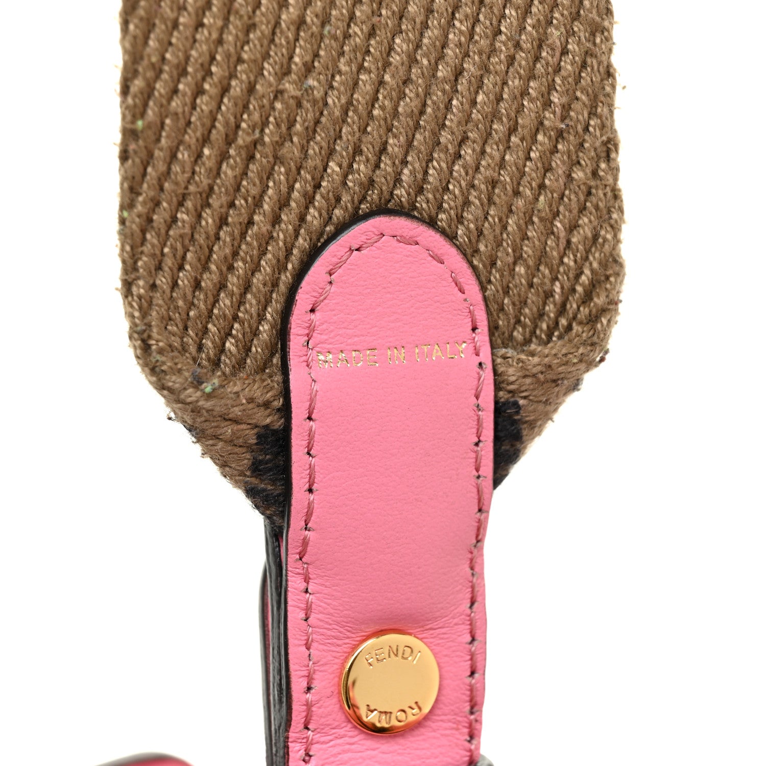 Fendi Vitello Grace Matte Small Flip Tote Pink 6 of 18