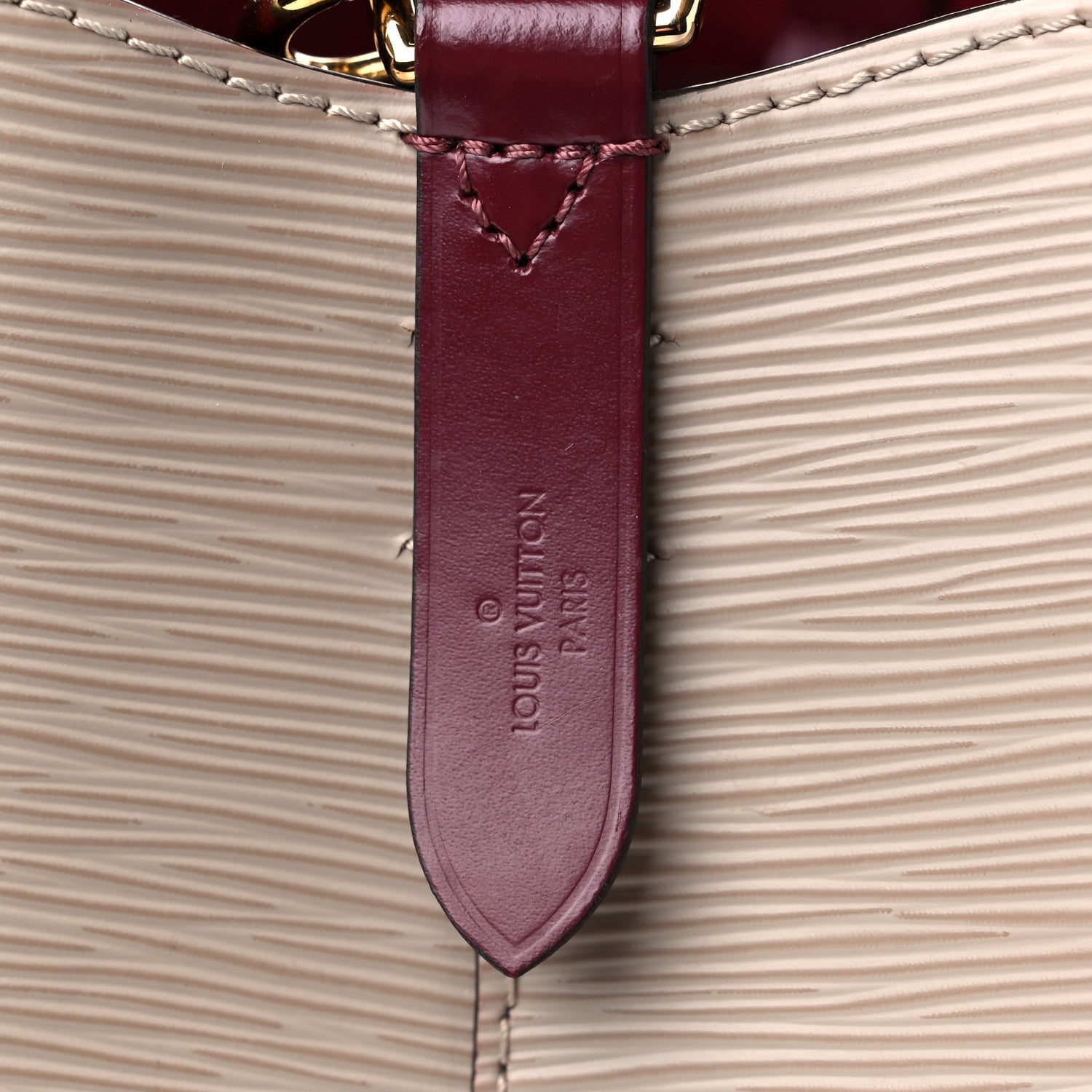Louis Vuitton Epi Neonoe BB Galet Grenat 7 of 13