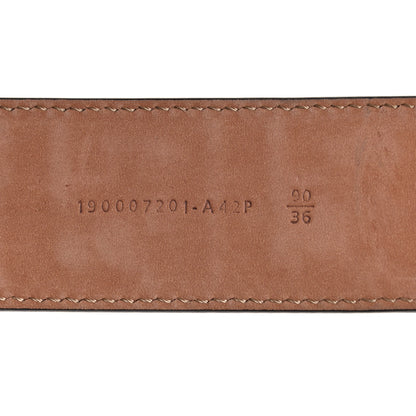 Fendi Calfskin F is Fendi FF 1974 Embossed Belt 90 36 Black 4 of 7