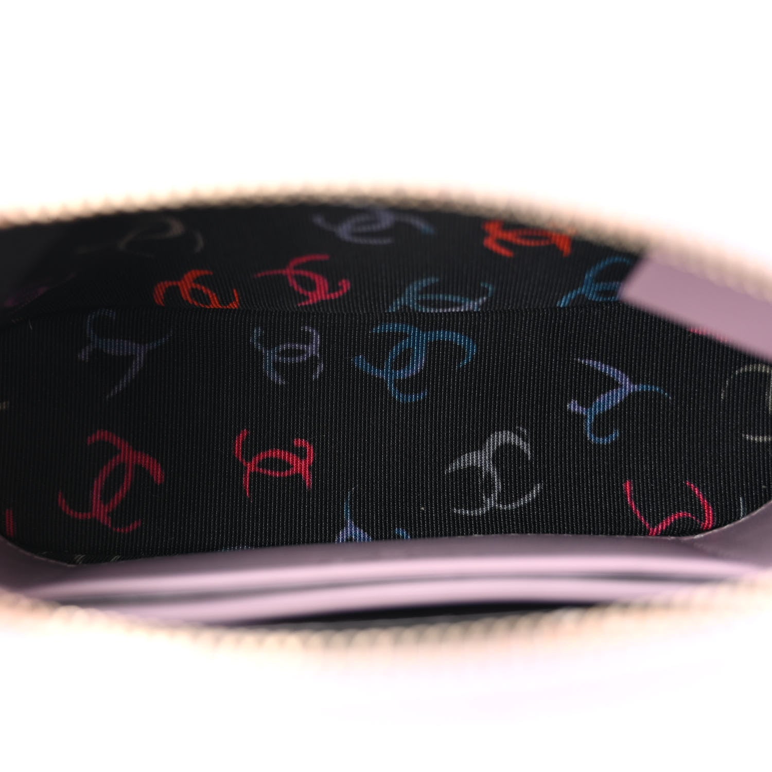 Chanel Caviar Quilted Clutch with Chain Light Purple 5 of 11