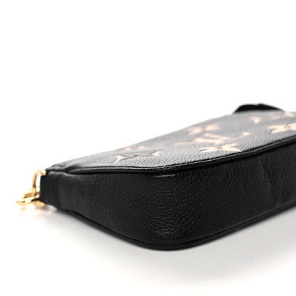 Louis Vuitton Empreinte Monogram Giant Mini Pochette Accessories Black 8 of 12