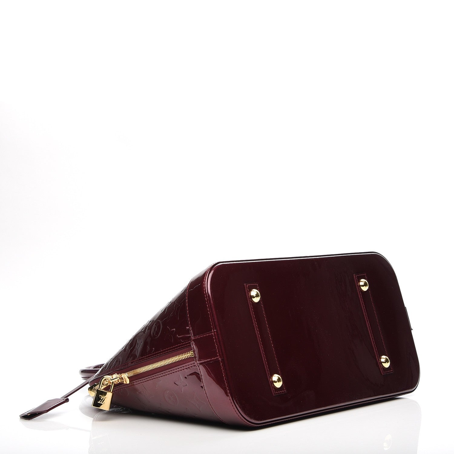 Louis Vuitton Vernis Alma GM Rouge Fauviste 4 of 8