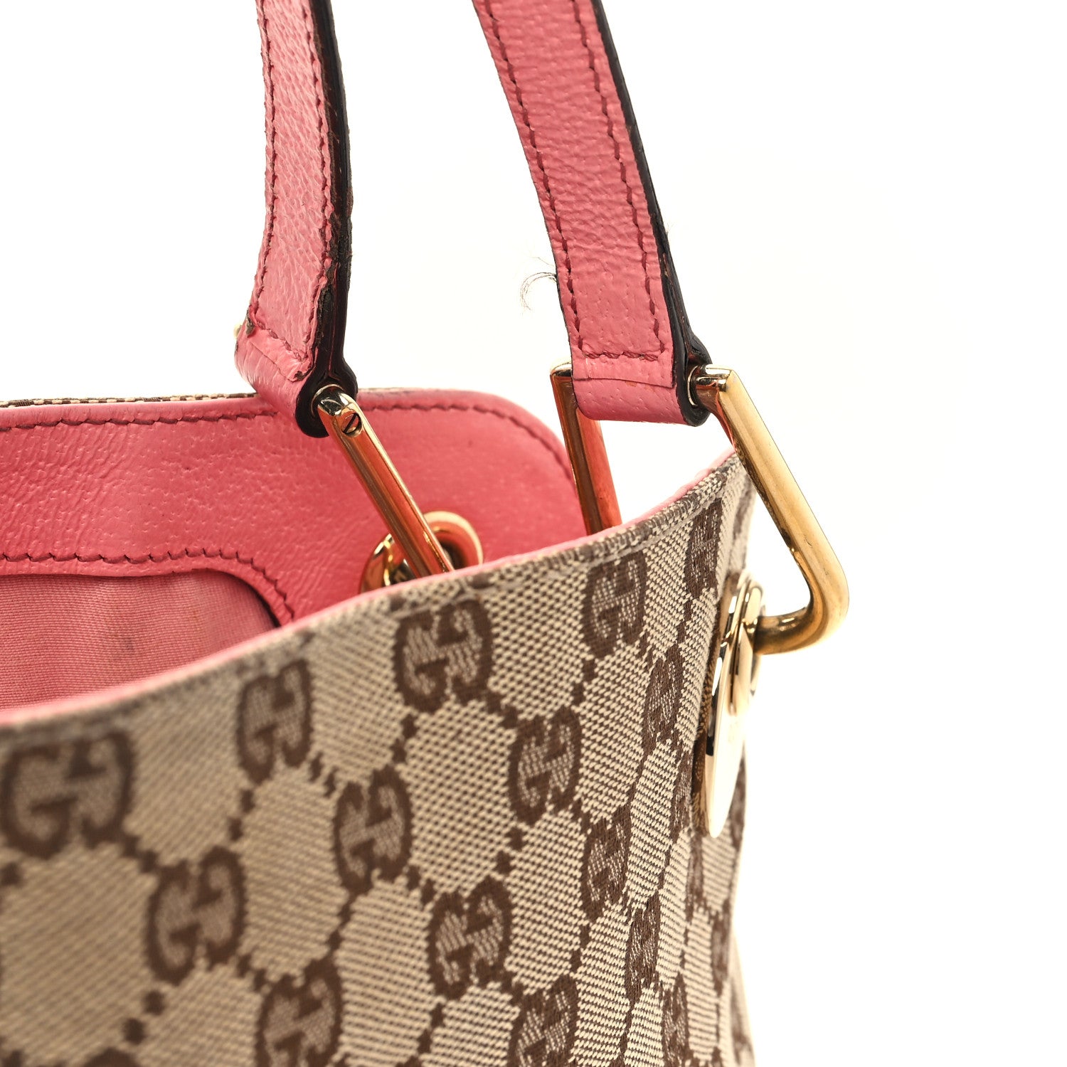 Gucci Monogram Medium Eclipse Shoulder Bag Pink 12 of 12