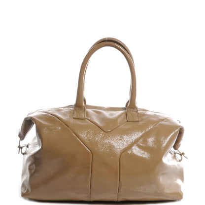 Saint Laurent Patent Medium Easy Sac Y Camel 1 of 9